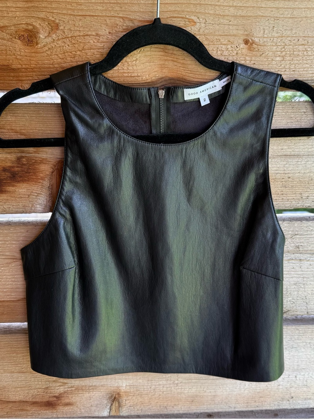 Good American leather tank